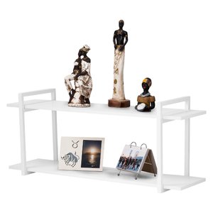 Nicho Sala e Quarto Branco Com Prateleiras Branco 120cm