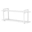 Ver imagem 3 de Nicho Sala e Quarto Branco Com Prateleiras Branco 120cm