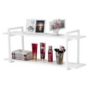 Ver imagem 2 de Nicho Sala e Quarto Branco Com Prateleiras Branco 120cm