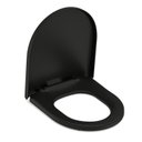 Ver imagem 1 de Kit 3 Assentos Original Termofixo Softclose® Neo Incepa Preto/Matte Black Roca