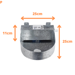 Bebedouro Automático para Cão Chapa Galvanizada Olibox - 2