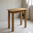 Ver imagem 1 de Mesa de Jantar Repleta Madeira Maciça 75x45 cm