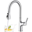 Ver imagem 6 de Torneira Goumert Extensivel Pia Cozinha Bancada Luxo Monocomando 3 Modos Agua Fria Quente Moderna So