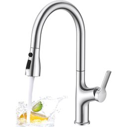Torneira Goumert Extensivel Pia Cozinha Bancada Luxo Monocomando 3 Modos Agua Fria Quente Moderna So - 6