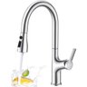 Torneira Goumert Extensivel Pia Cozinha Bancada Luxo Monocomando 3 Modos Agua Fria Quente Moderna So - 6