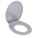 Ver imagem 1 de Kit 3 Assentos Original Universal Multimarcas Roca Cinza Cromo