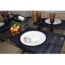 Ver imagem 1 de Jogo Americano Matelado com 6 Peças - Preto Liso Arte & Tear