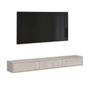 Ver imagem 4 de Rack Suspenso de Parede 180cm Sala Quarto Bancada Bali 1.8 Lukaliam Off White