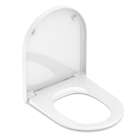 Kit 3 Assentos Sanitário com Queda Amortecida Debba Round Roca Branco/Brilhante
