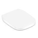 Ver imagem 2 de Kit 3 Assentos Sanitário com Queda Amortecida Debba Square Roca Branco/Brilhante