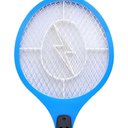 Ver imagem 3 de Raquete Mata Insetos Mosquito Mosca Voadores Recarregável Bivolt Elétrica Eficiente Portátil