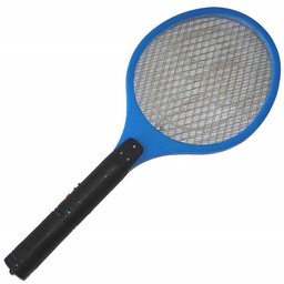 Raquete Mata Insetos Mosquito Mosca Voadores Recarregável Bivolt Elétrica Eficiente Portátil - 2