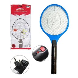 Raquete Mata Insetos Mosquito Mosca Voadores Recarregável Bivolt Elétrica Eficiente Portátil - 6