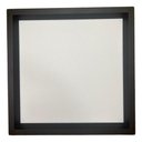 Ver imagem 1 de Painel Led Recuado de Sobrepor 24w Plafon Quadrado Bivolt - Preto - Branco Neutro 4000k - 110v/220v