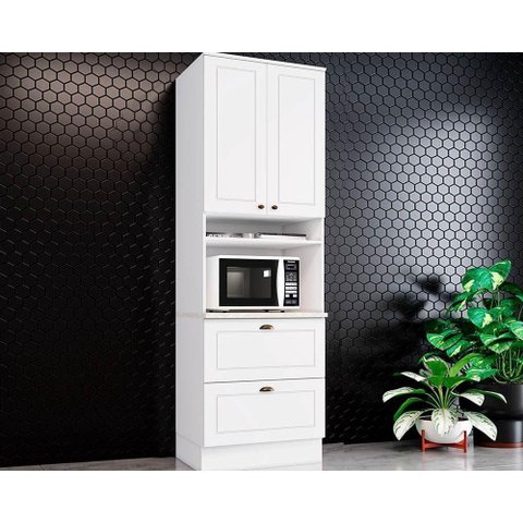Paneleiro de Cozinha Americana C-1 Forno e 3 Portas C-1basculante 71x20cm Branco - Henn