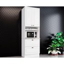 Ver imagem 1 de Paneleiro de Cozinha Americana C-1 Forno e 3 Portas C-1basculante 71x20cm Branco - Henn