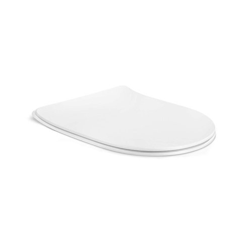 Kit 3 Assentos Sanitário de Polipropileno Termofixo Soft Close Neo Incepa Branco/Brilhante Roca
