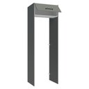 Ver imagem 7 de Porta-geladeira 73 Cm 1 Porta Basculante Cinza/branco/cinza Agata Madesa