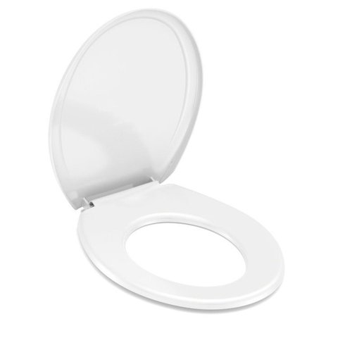 Kit 3 Assentos Sanitário Universal Multimarcas Celite Branco/Brilhante Roca