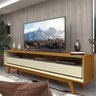 Rack para TV até 85 Polegadas com Pés Madeira Maciça 211,4cm 100% MDF Requinte - 1