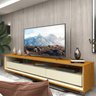 Rack para TV até 85 Polegadas com Rodízios 211,4cm 100% MDF Requinte - 1