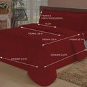 Ver imagem 4 de Jogo de Cama Casal com Edredom Lençol Fronha Função Cobre Leito e Cobertor
