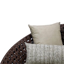 Sofá Essencial Bola 1,50m Fibra Indiano Palha - 4