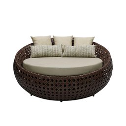 Sofá Essencial Bola 1,50m Fibra Indiano Palha - 1