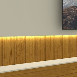 Estante Home para Tv até 90 Polegadas com Led 230cm Soberano Reflecta 100% MDF - 8