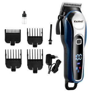 Máq. Cortar Cabelo Portátil Rec. Kemei 1995 5w