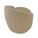 Ver imagem 7 de Poltrona Decorativa Orgânica Giratória Lua Suede D03 - D’Rossi
