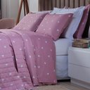 Ver imagem 1 de Capa Edredom King Algodão 150 Fios Duvet Essencialle:Corações