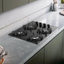 Ver imagem 5 de Cooktop 4 Bocas a Gás Dako Pratiko com Acendimento Automático e Mega Chama Preto Bivolt