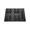 Ver imagem 1 de Cooktop 4 Bocas a Gás Dako Pratiko com Acendimento Automático e Mega Chama Preto Bivolt