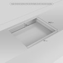 Ver imagem 2 de Cooktop 4 Bocas a Gás Dako Pratiko com Acendimento Automático e Mega Chama Preto Bivolt