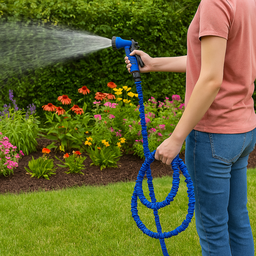 Mangueira Mágica Flexível Jardim 30mt Re128 Snel Home - 10