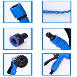 Mangueira Mágica Flexível Jardim 30mt Re128 Snel Home - 9