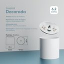 Ver imagem 4 de Lixeira Decorada Branca com Borboleta Azul