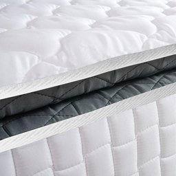 Cama Box Baú Solteiro Hellen Colchão Yaris Pillow Top Cinza - 6