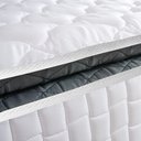 Ver imagem 6 de Cama Box Baú Solteiro Hellen Colchão Yaris Pillow Top Cinza