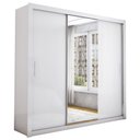 Ver imagem 2 de Guarda Roupa Isabela Casal 3 Portas de Correr com Espelho Luxo Carioca Móveis