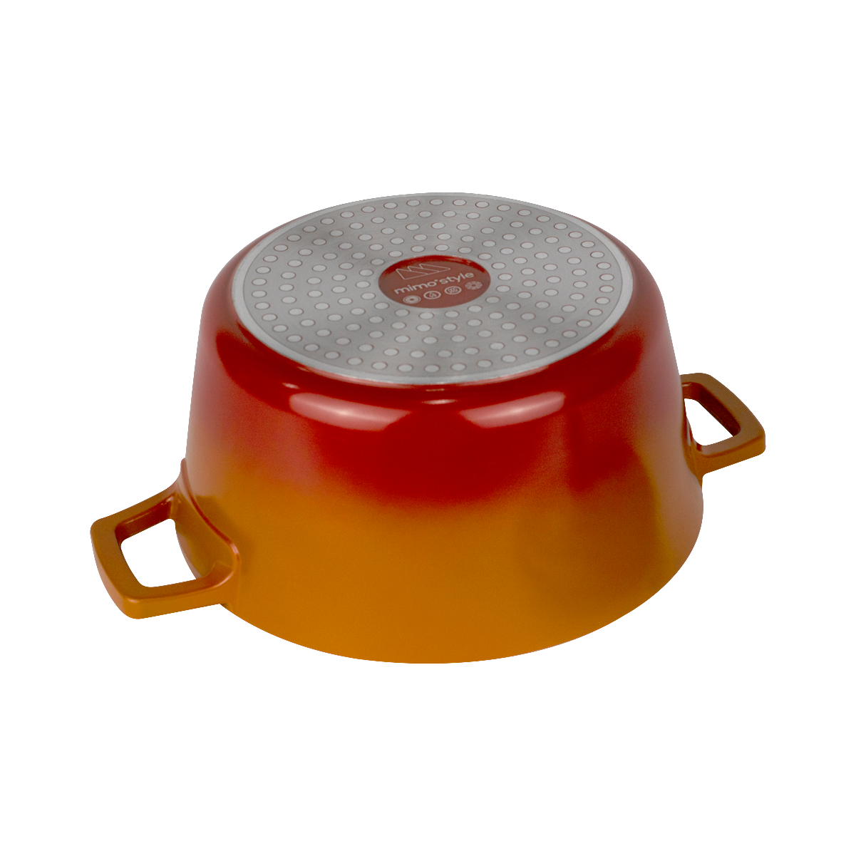 Caçarola Cerâmica Antiaderente 20cm Panela Fundo Triplo Indução Cook&chef 2,5l Mimo Style - 7
