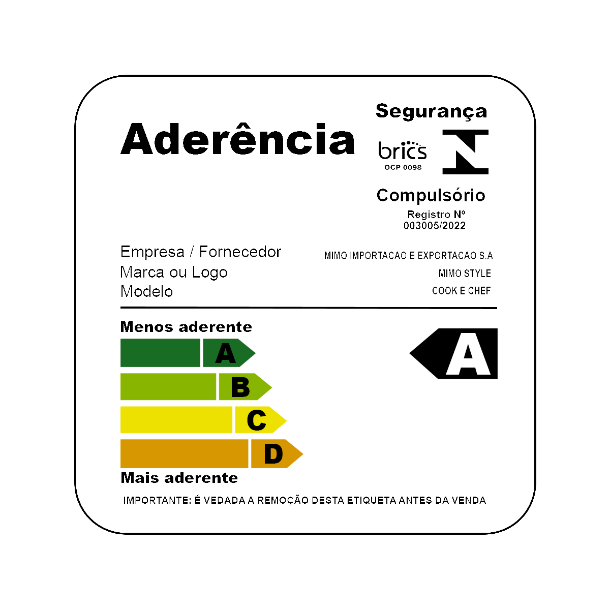 Caçarola Cerâmica Antiaderente 20cm Panela Fundo Triplo Indução Cook&chef 2,5l Mimo Style - 9