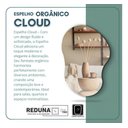 Ver imagem 2 de Espelho Orgânico Cloud 70x50cm Decorativo Barato Minimalista - Suporte