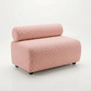 Ver mais imagens de Sofá Namoradeira e KIT2 Poltronas para Sala Nara Bouclê Ted D03 - D'Rossi