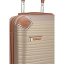 Ver imagem 3 de Conjunto de Malas para Viagem Pk Luxcel C/ 3 Peças + 1 Frasqueira Cor Champanhe