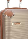 Ver imagem 3 de Conjunto de Malas para Viagem Pk Luxcel C/ 3 Peças + 1 Frasqueira Cor Champanhe