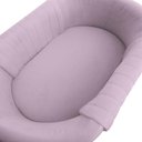 Ver imagem 4 de Mini Berço Moises Suede Rosa Bebê - D'classe Decor