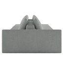 Ver imagem 6 de Sofá Ilha Modular com Puff para Sala Living 232cm Georgia K04 Bouclê Cinza - Mpozenato