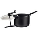 Ver imagem 5 de Pipoqueira Tramontina Loreto em Alumínio Starflon Max Grafite 20 Cm 3,5 L